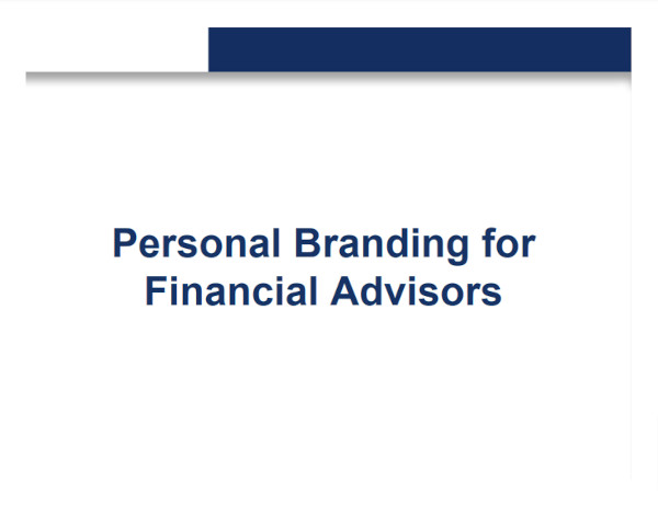 personal branding for financial advisors
