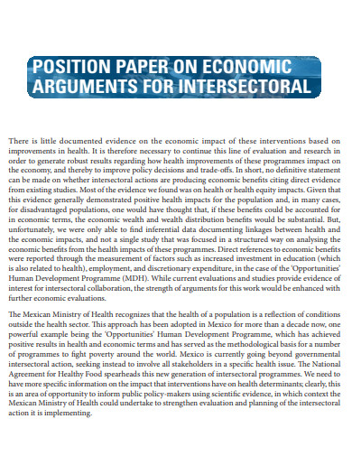 29+ Position Paper Examples in PDF | Examples
