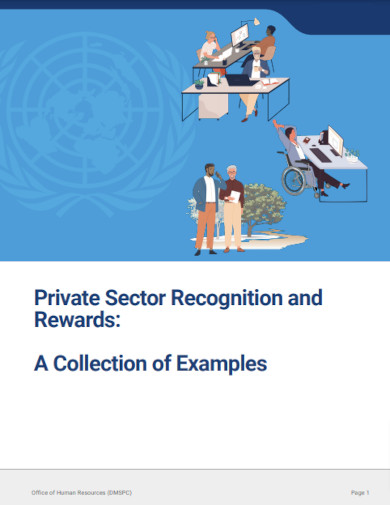 private sector recognition and rewards