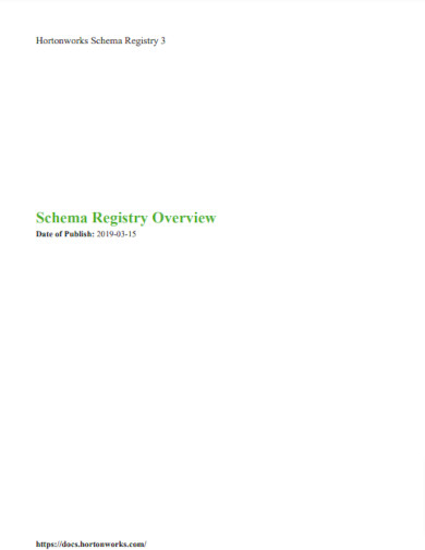 schema registry overview example