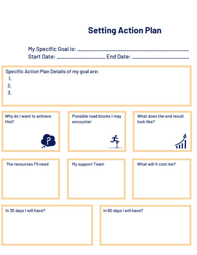 Setting action plan