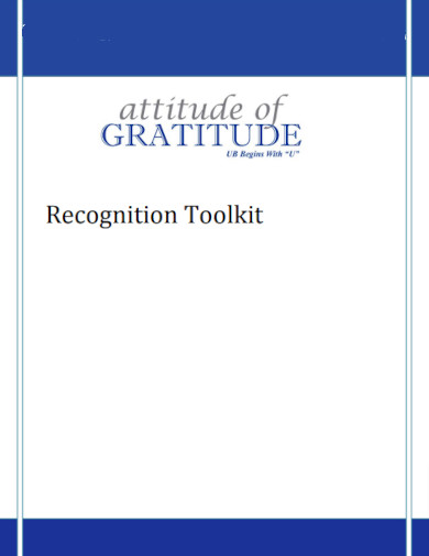 Simple Employee Recognition Toolkit Example