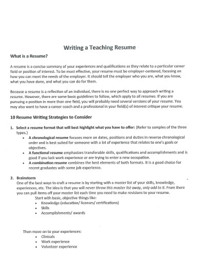 teacher resume1