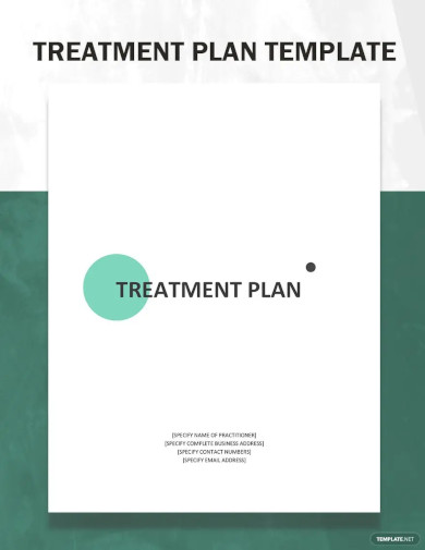 treatment plan template