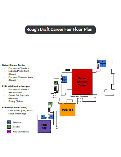 floor plan rough draft