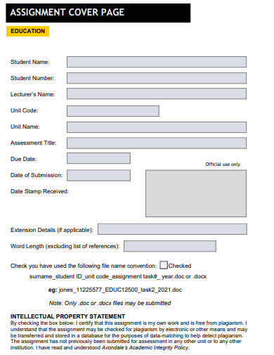 30+ Cover Page Examples in Google Docs | PSD | Illustrator | InDesign ...
