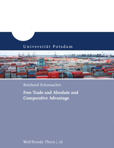 free trade and absolute and comparative advantage