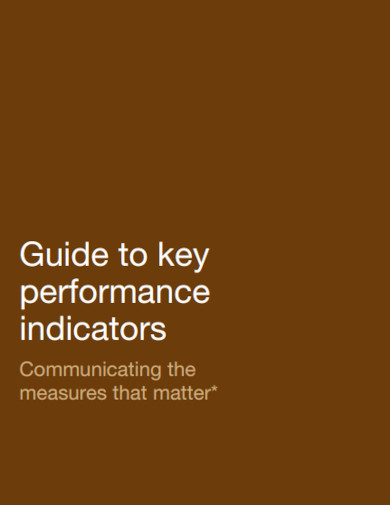 guide to key performance indicators example