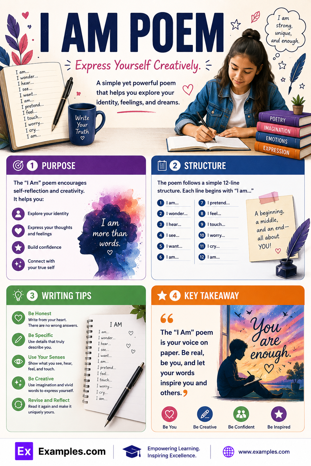 30+ I am Poem Examples to Download