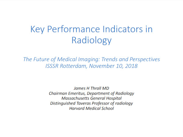 Key Performance Indicators in Radiology Example