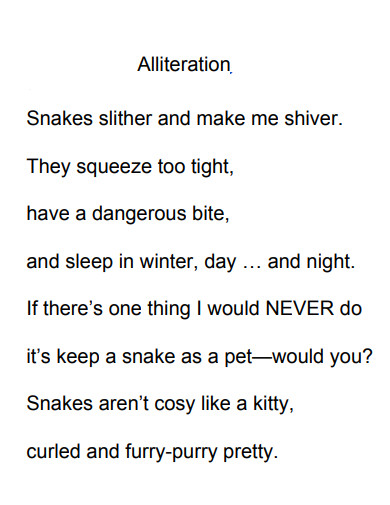 30 Poem Of Alliteration Examples In PDF Examples 30 Poem Of Alliteration Examples In PDF Examples