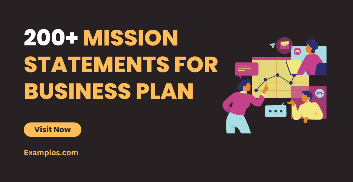 mission statement business plan example