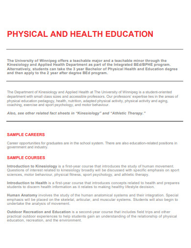 28 Physical Health Examples In Pdf Examples 8908