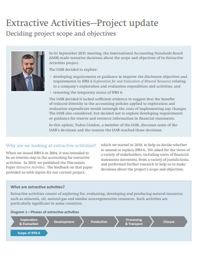 project scope brief example