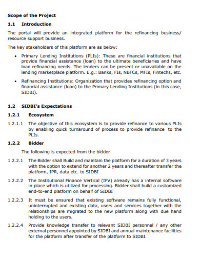 30+ Project Scope Examples in Word Google Docs Apple Pages PDF | Examples