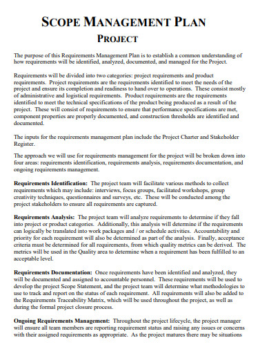 30+ Project Scope Examples in Word Google Docs Apple Pages PDF | Examples