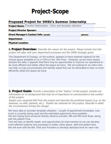 30+ Project Scope Examples in Word Google Docs Apple Pages PDF | Examples