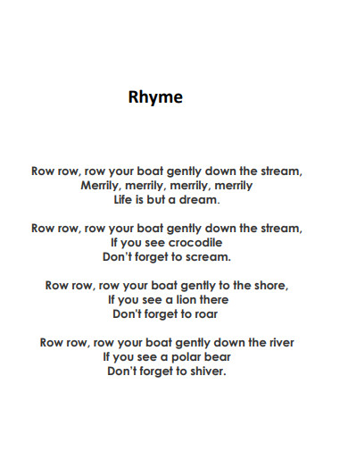 Rhyme