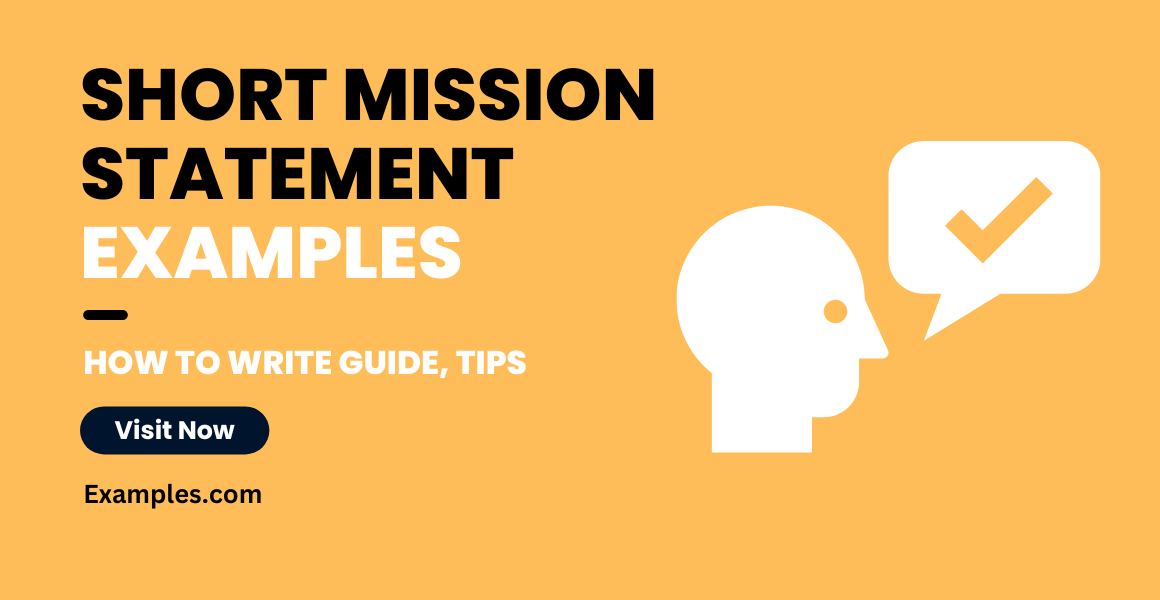 Short Mission Statement 99 Examples How To Keep PDF Tips