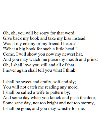 30+ Sonnet Poem Examples in PDF | Examples