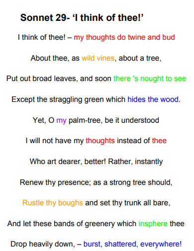 30+ Sonnet Poem Examples in PDF | Examples