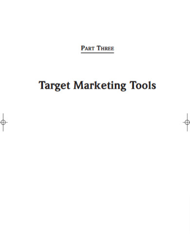 Target Marketing Tools Example