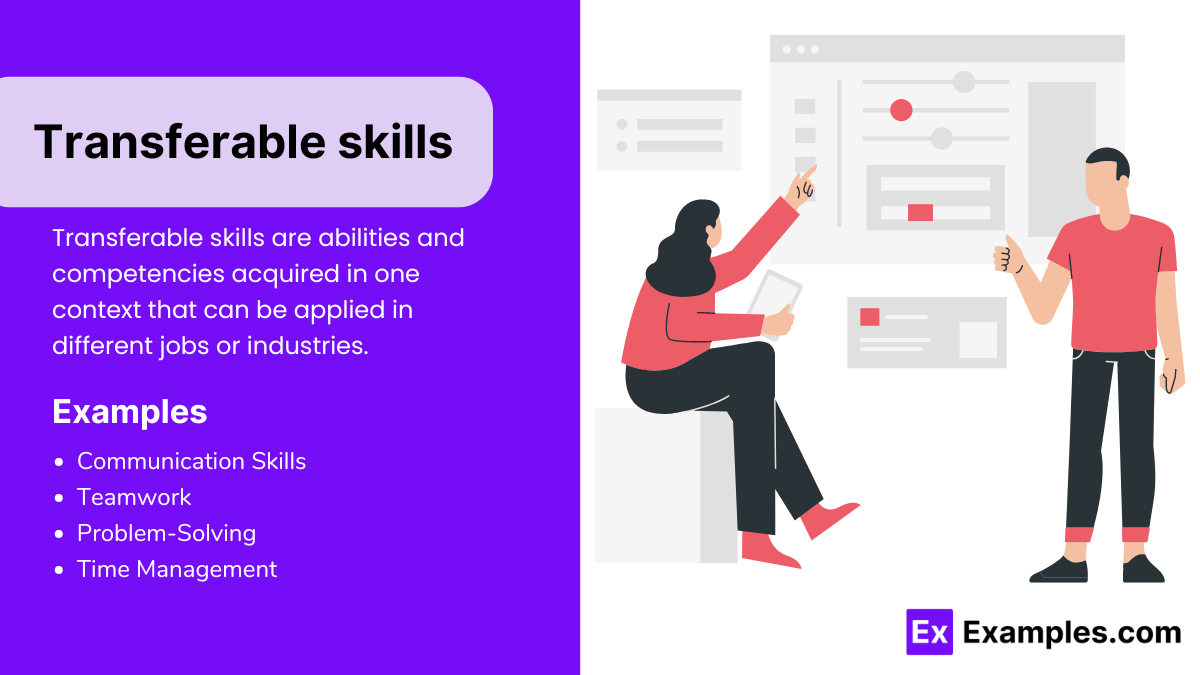 70 Transferable Skills Examples