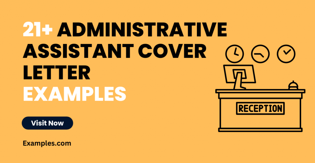 Administrative Assistant Cover Letter Examples