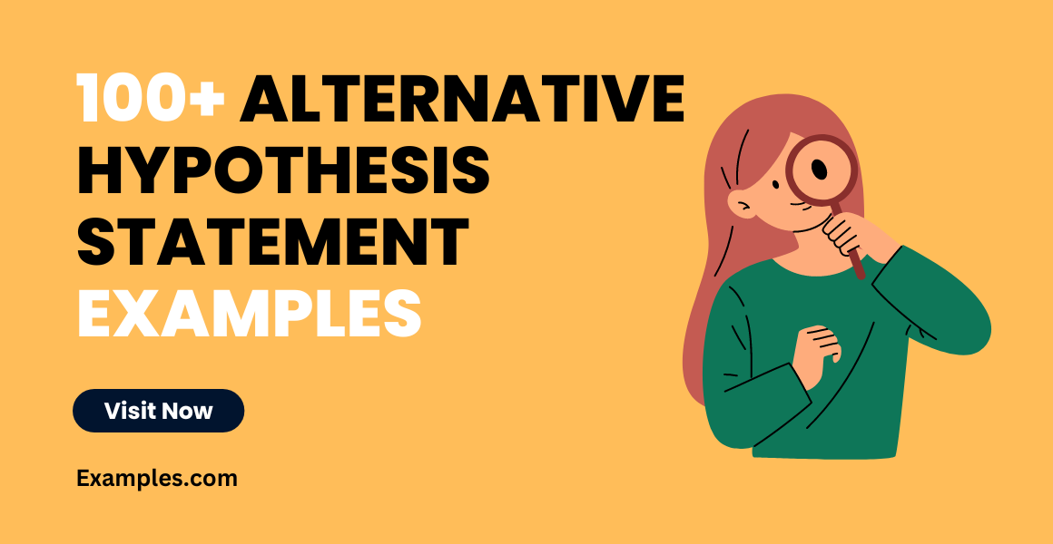 how to write an alternative hypothesis example