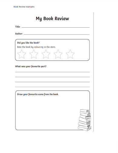 basic book review examples