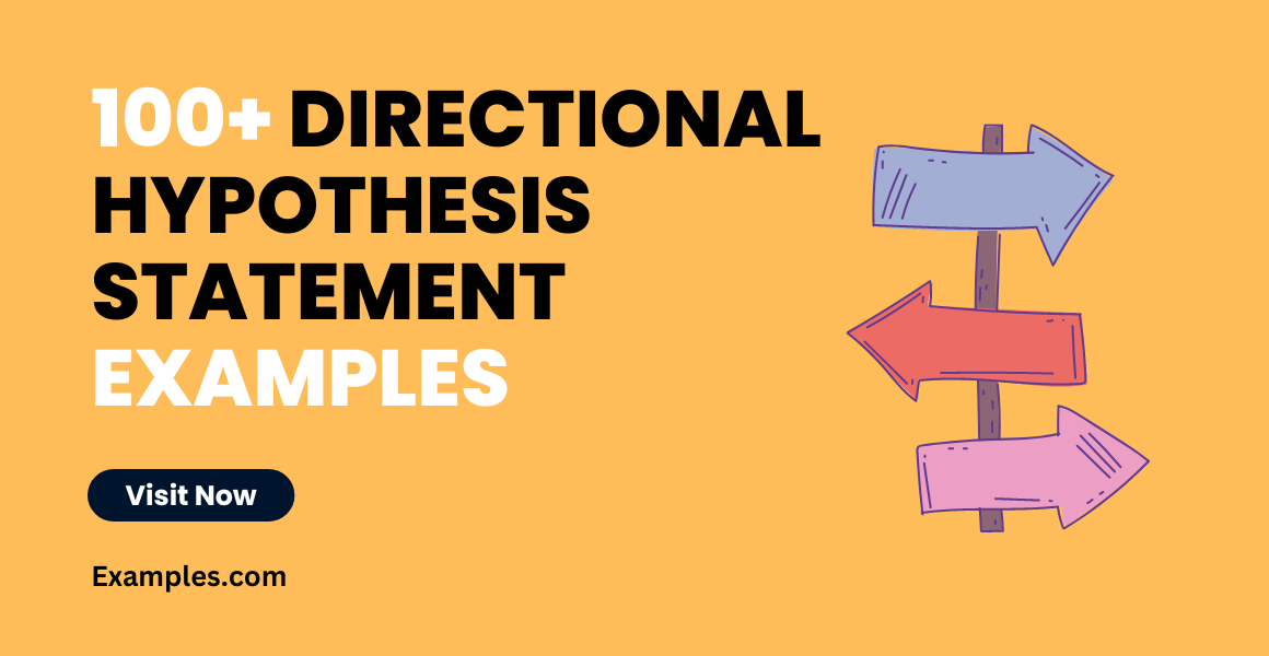 directional hypothesis definition example