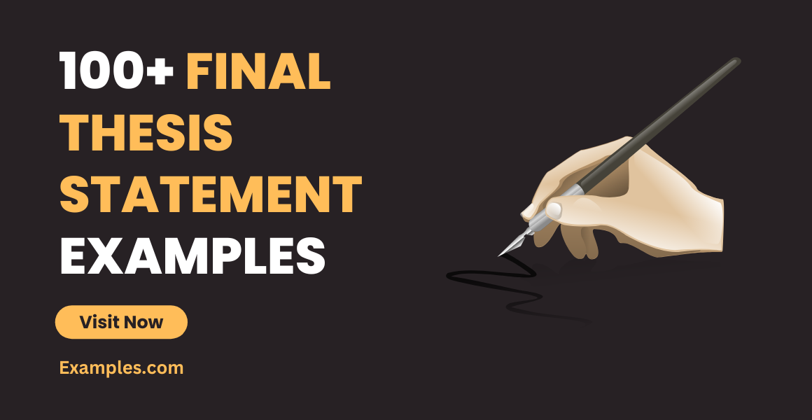 what is a final thesis statement