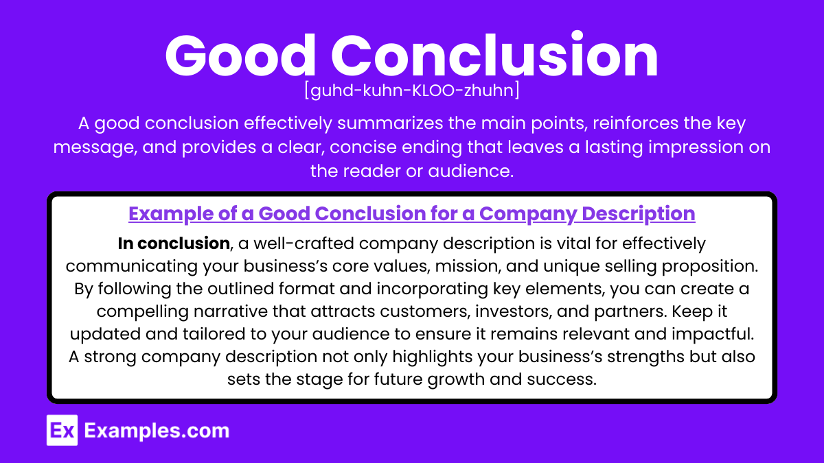 35 Good Conclusion Examples