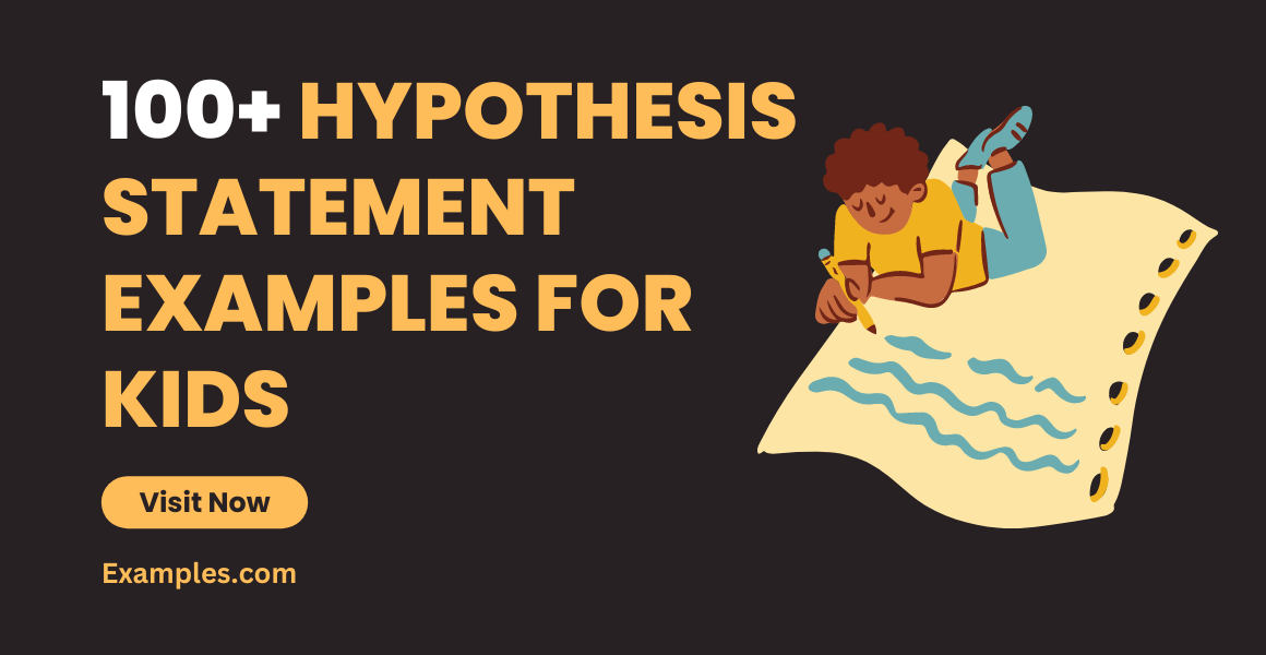 hypothesis examples for kids