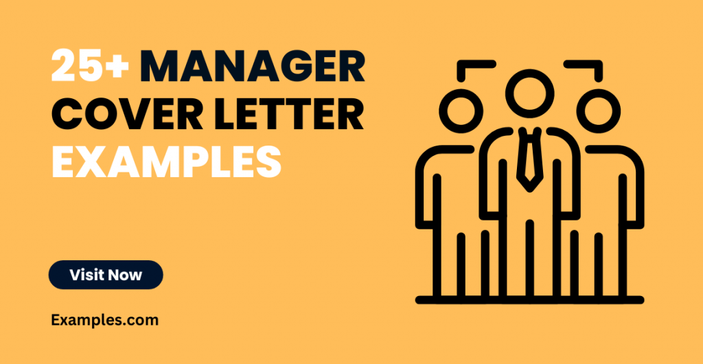 Manager Cover Letter Examples