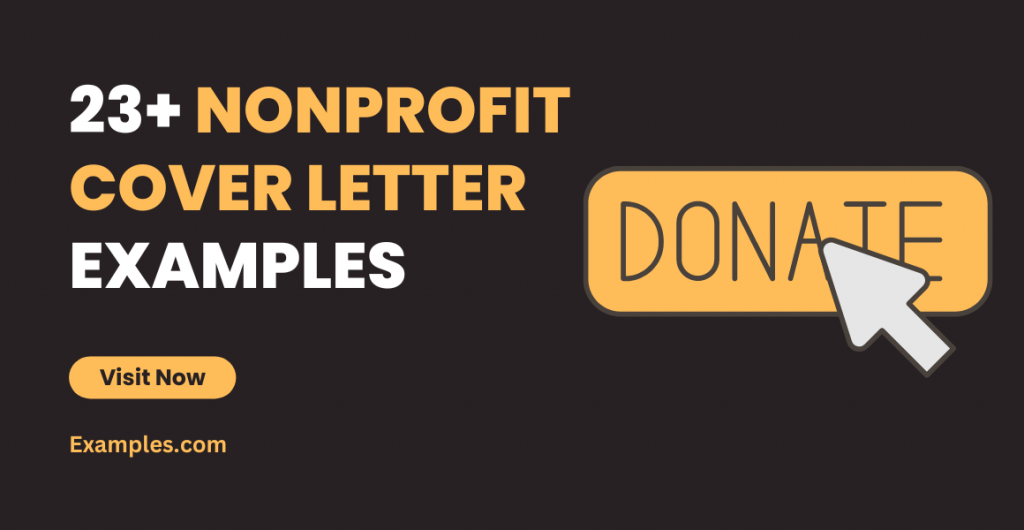 Non Profit Cover Letter Examples