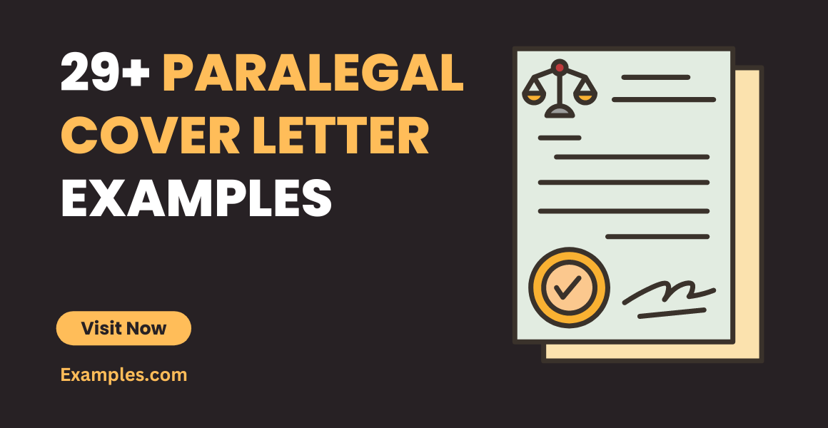paralegal cover letter examples
