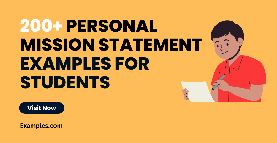 Personal Student Mission Statement Examples