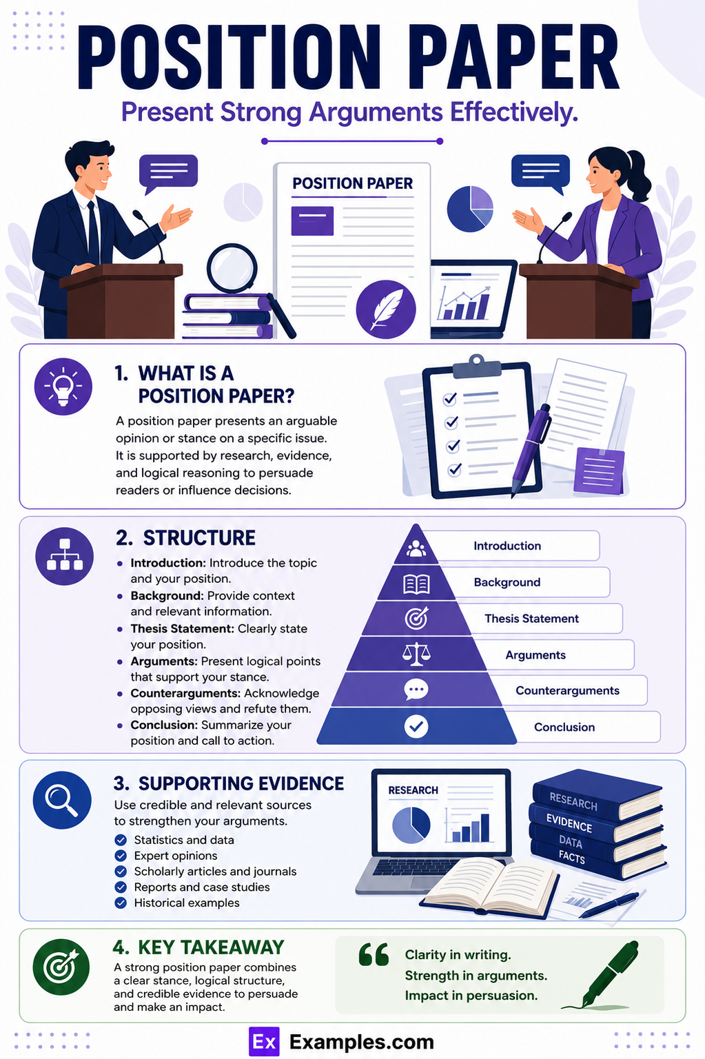 20+ Position Paper Examples to Download