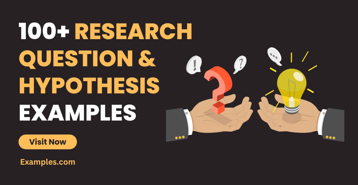 quantitative research question and hypothesis examples