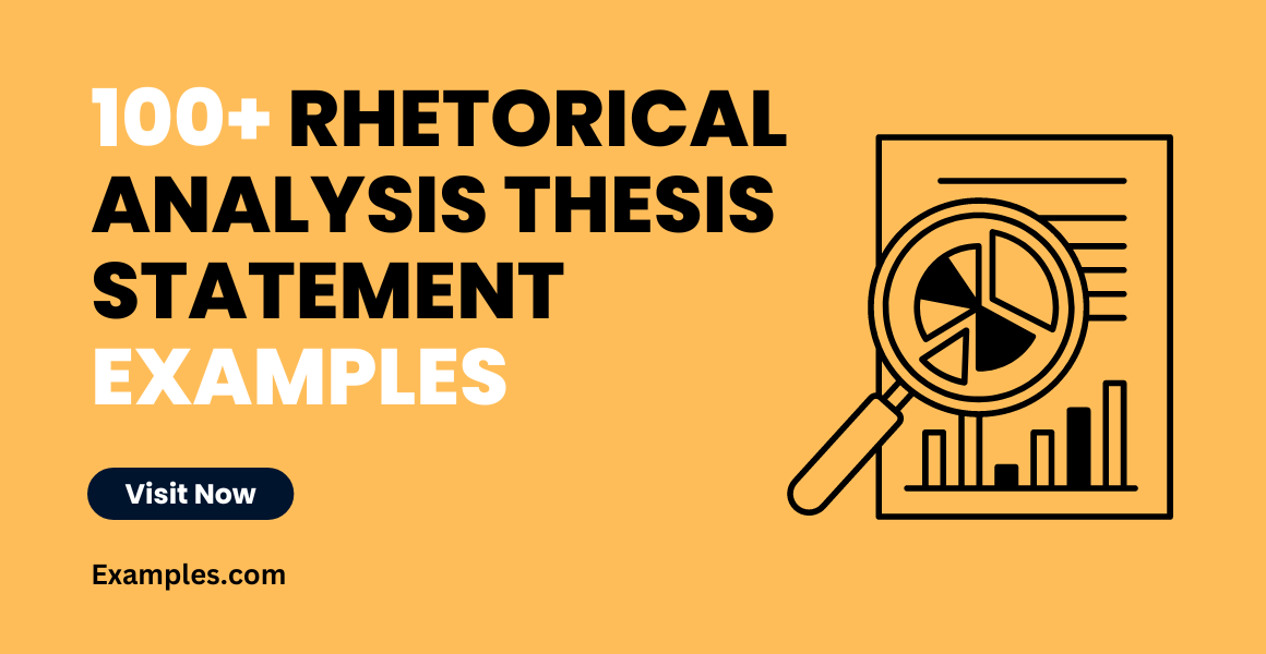 Rhetorical Analysis thesis statement examples