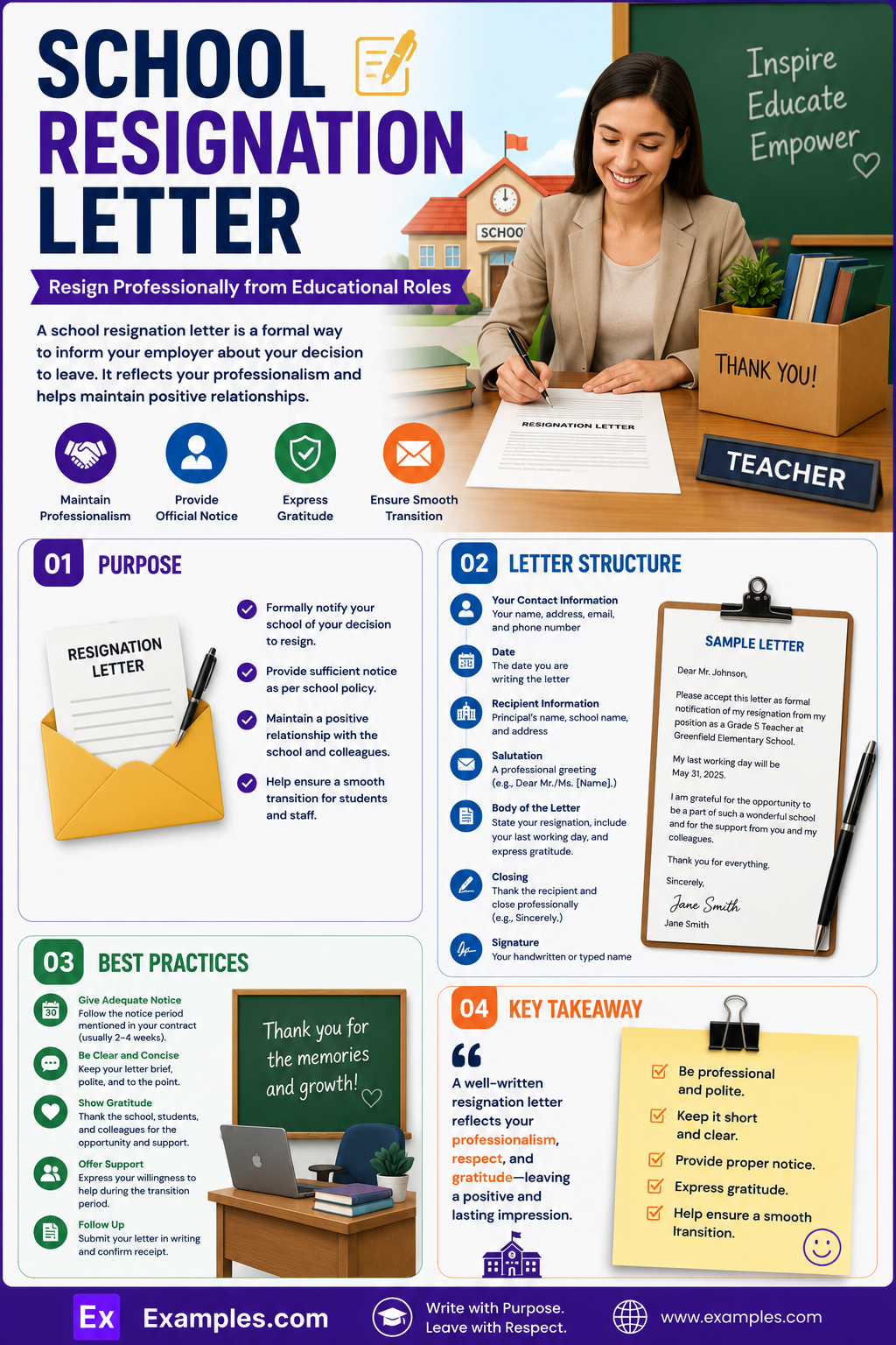 School-Resignation-Letter