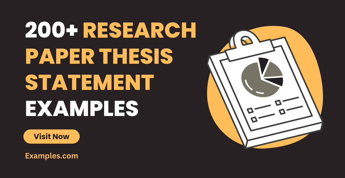 example thesis statement for career research paper