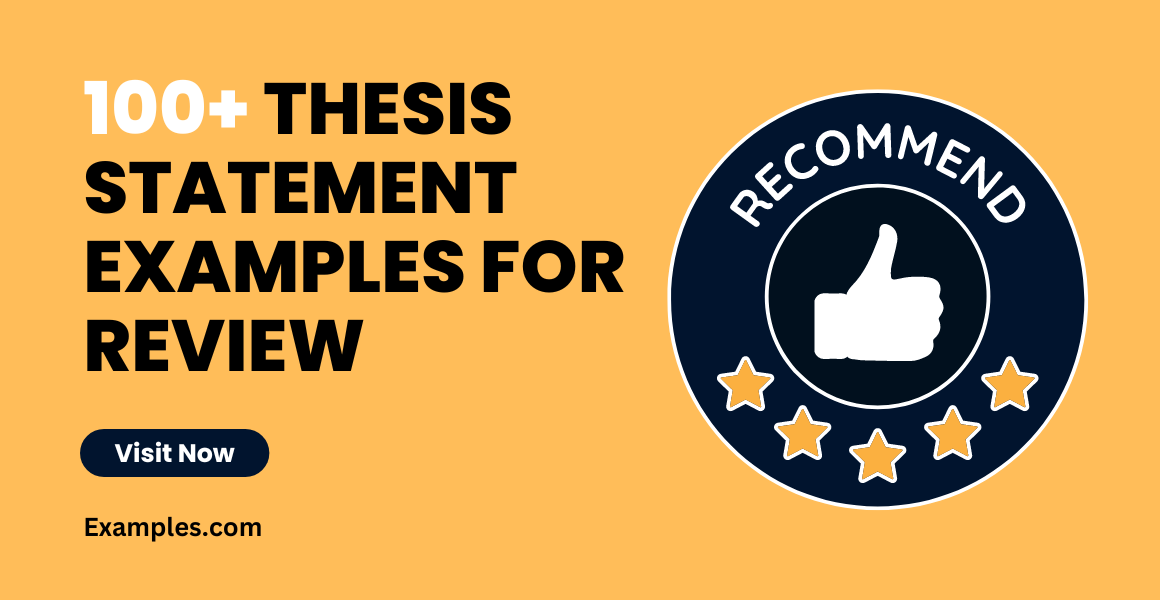Thesis Statement Examples for Review