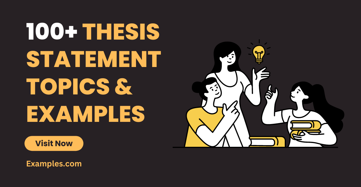 thesis statement topics examples