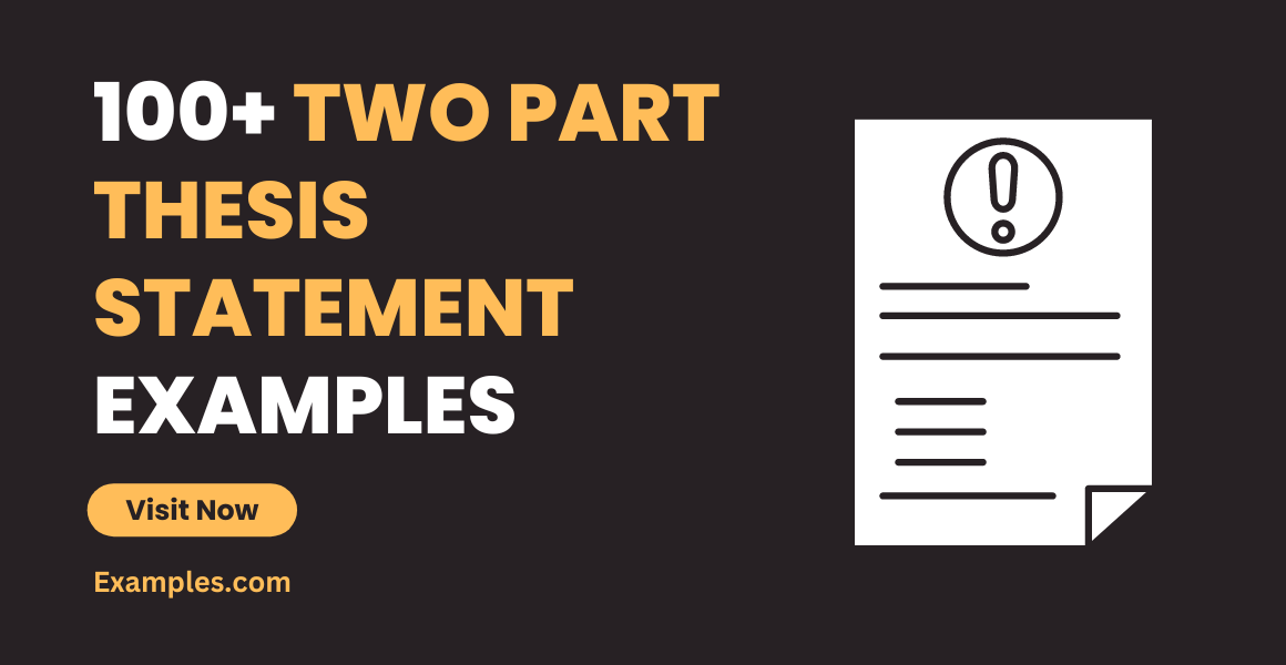 two part thesis statement examples