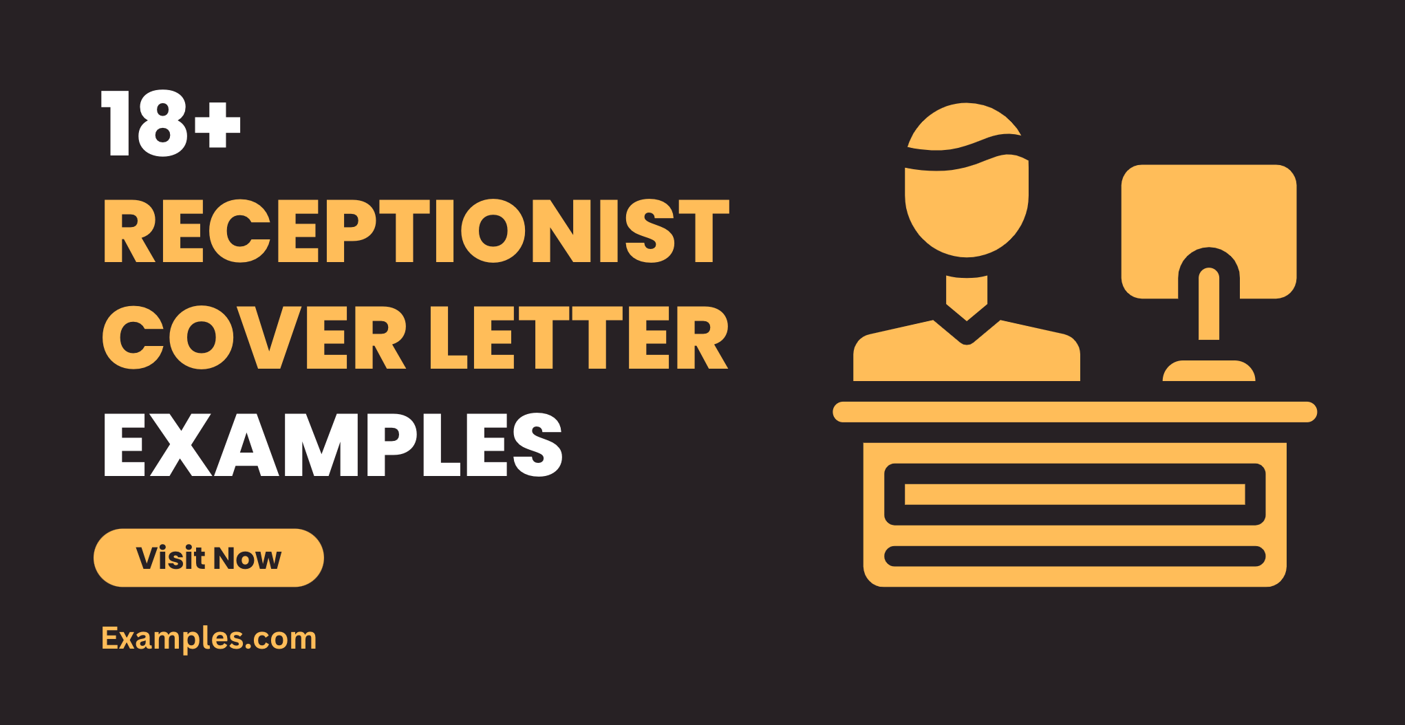 receptionist application letter pdf