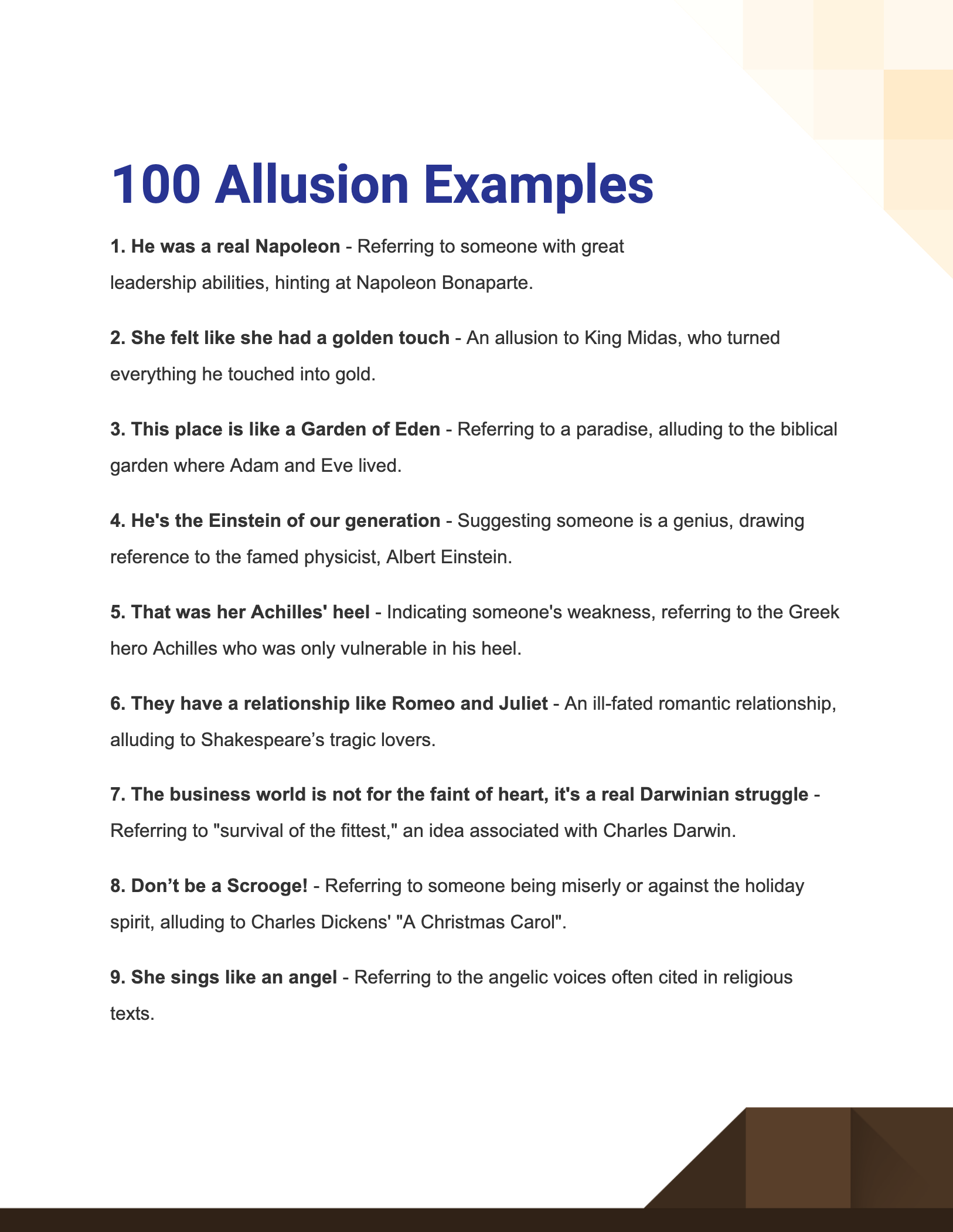 allusion examples 