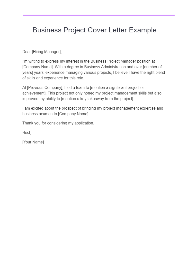 business project cover letter example1