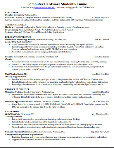 18+ National Honor Society Resume Examples, Free Download, How to Write ...